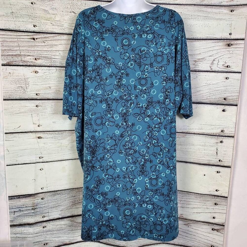 LuLaRoe Disney Minnie Mouse Oversized Tunic Top 2XL - Picture 3 of 7